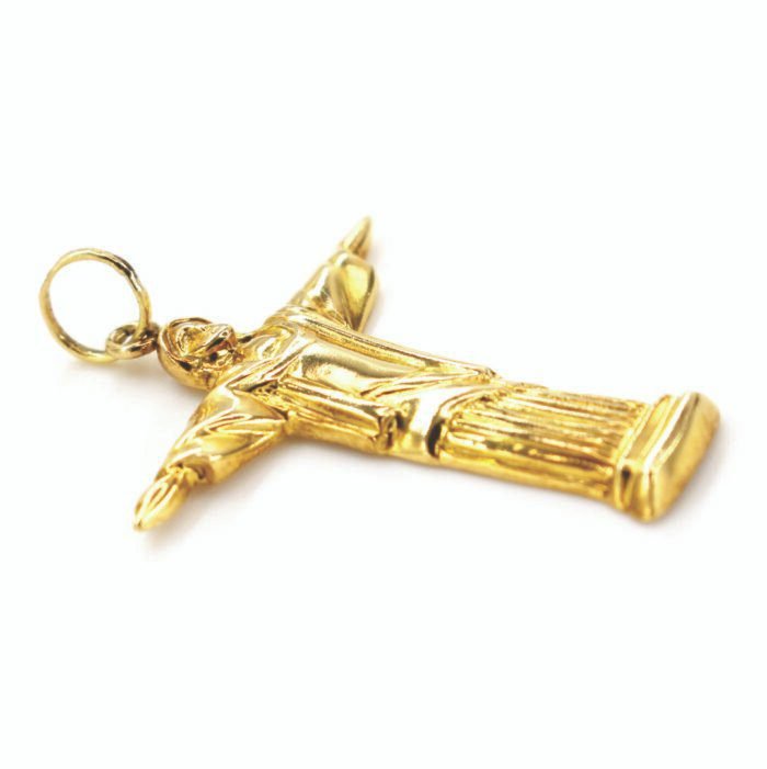 Christ the Redeemer yellow 18k - Image 2