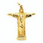 Christ the Redeemer yellow 18k