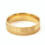 Two Scratches Wedding Ring