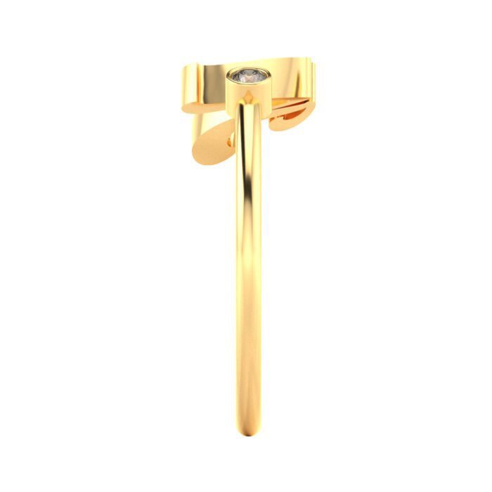 Letter N ring - Image 2