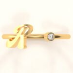 Letter R ring - Image 2